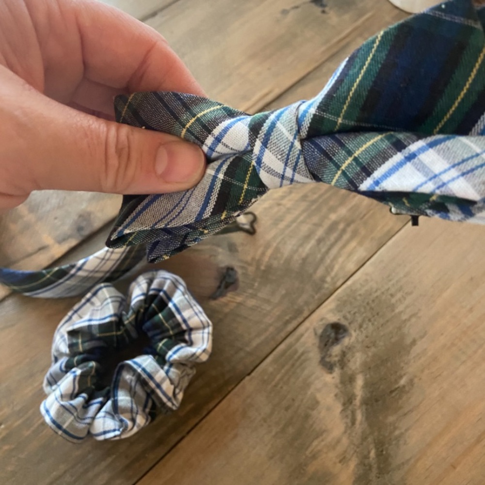Boy’s Scottish Plaid Bow Tie